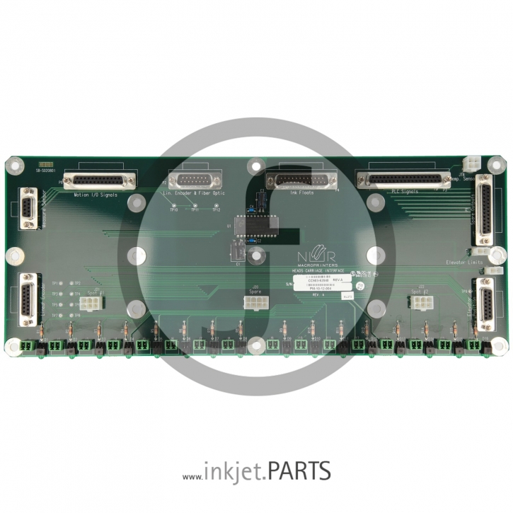 HEAD CARRIAGE INTERFACE BOARD ASSY.